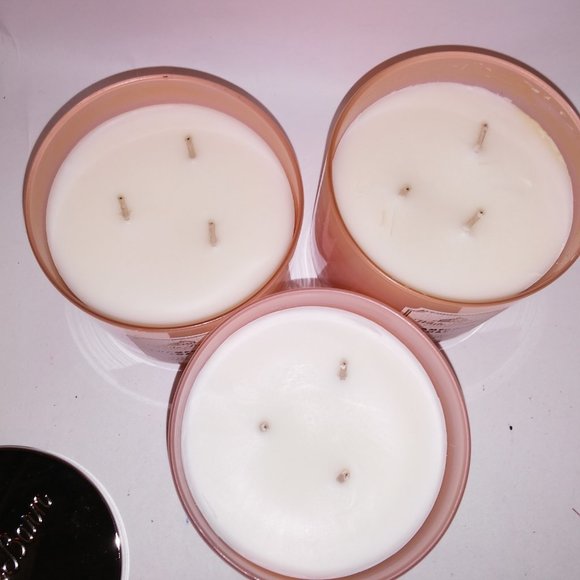 Set of 3 White Barn‎ Candles - Picture 6 of 6